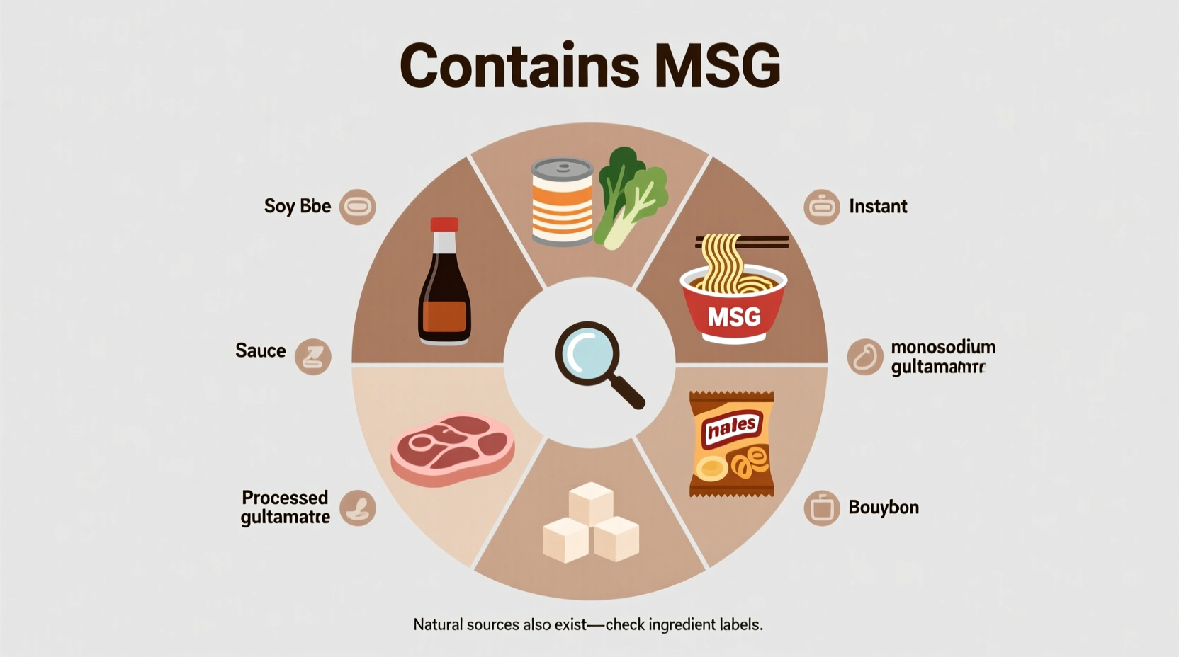 Foods Containing MSG: Natural Sources and Added Forms