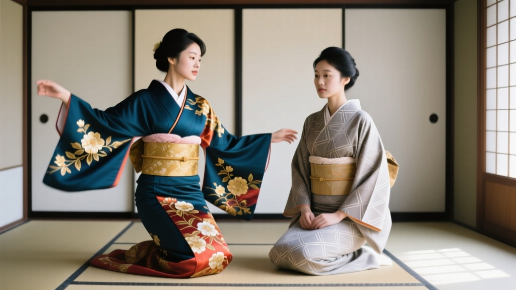 Ceremonial Furisode vs Everyday Komon Kimono Guide 2026