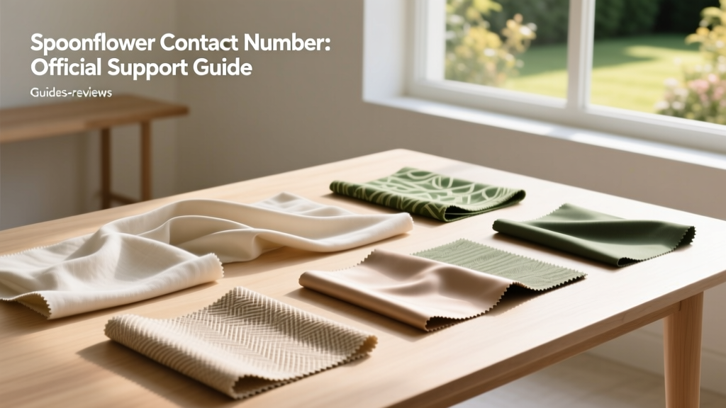 Spoonflower Contact Number: Official Support Guide