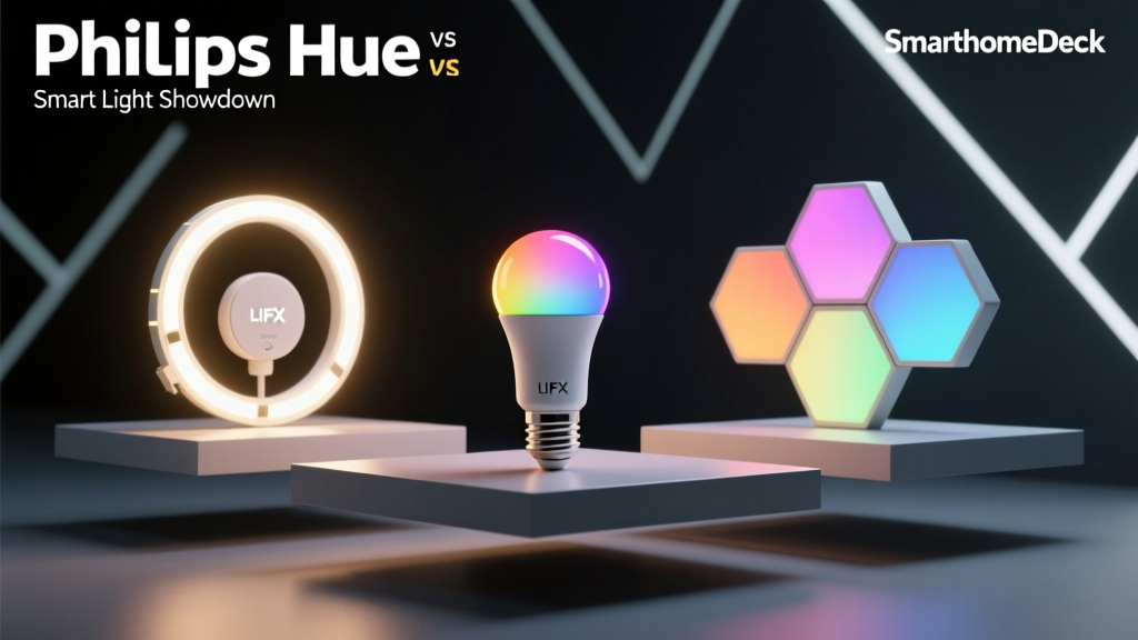 Philips Hue vs LIFX vs Nanoleaf: Smart Light Showdown