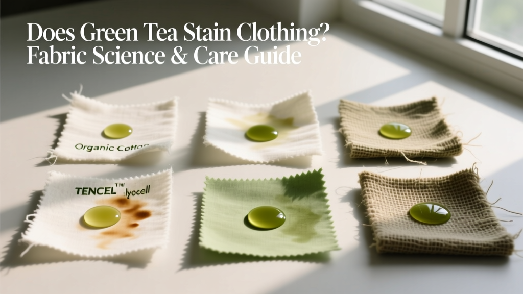Does Green Tea Stain Clothing? Fabric Science & Care Guide
