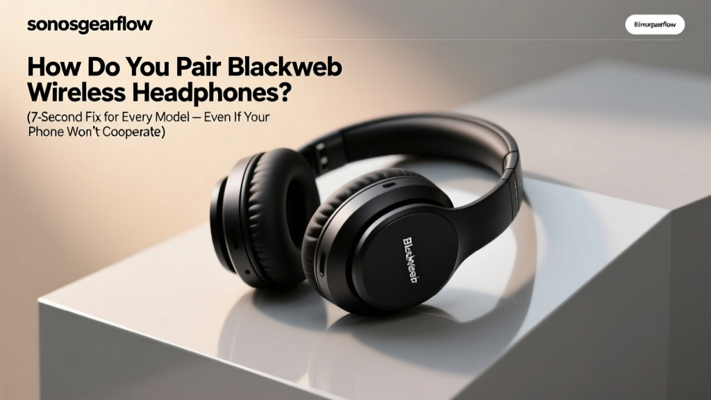 How Do You Pair Blackweb Wireless Headphones (2026)