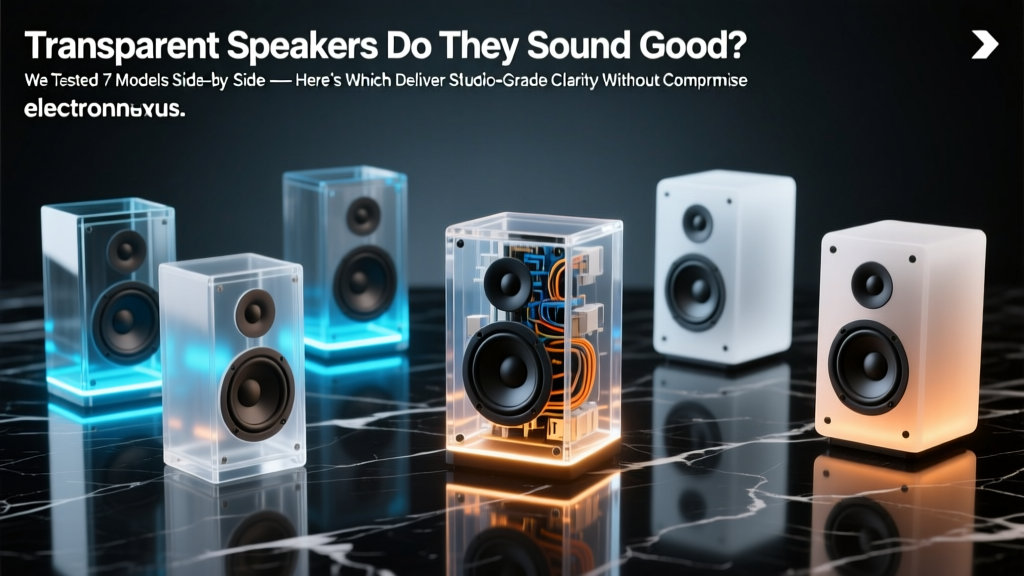 Transparent Speakers Do They Sound Good? We Tested 7 Models Side-by-Side — Here’s Which Deliver Studio-Grade Clarity Without Compromise