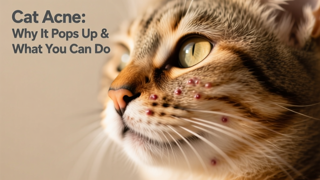 Cat Acne: Why It Pops Up and What You Can Do About It