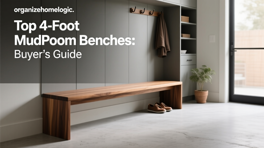 Top 4-Foot Mudroom Benches: Buyer's Guide