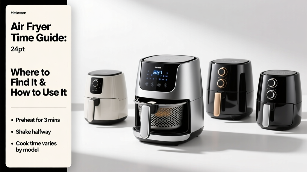 Air Fryer Time Guide: Where to Find It & How to Use It