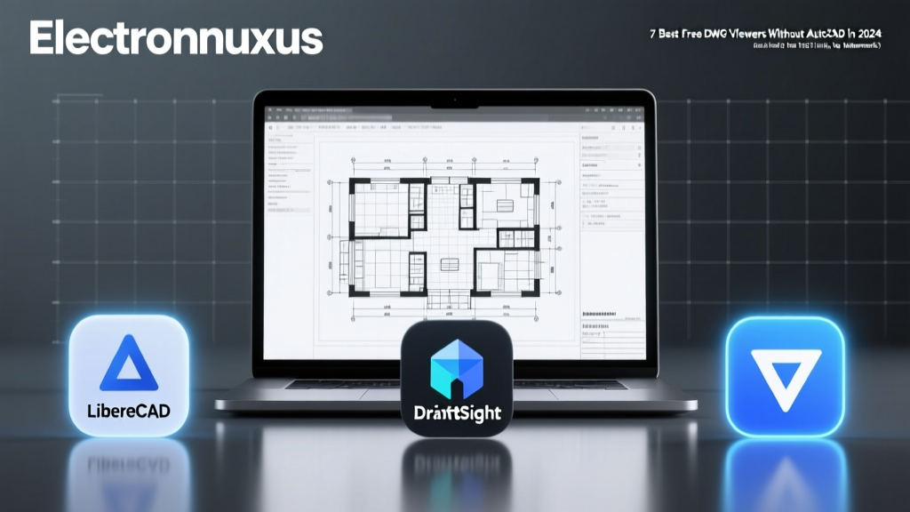 7 Best Free DWG Viewers Without AutoCAD in 2024: Real-World Tests Reveal Which Actually Open Complex Drawings (No Trial Limits, No Watermarks)