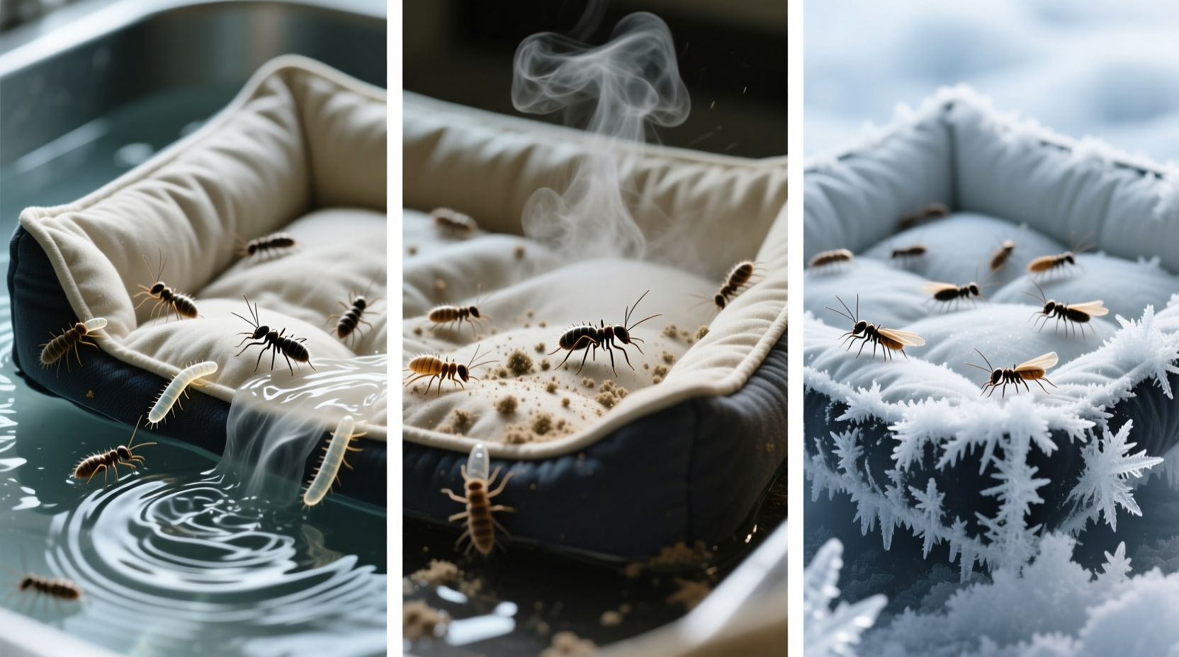 cold water washing enough for dust mites