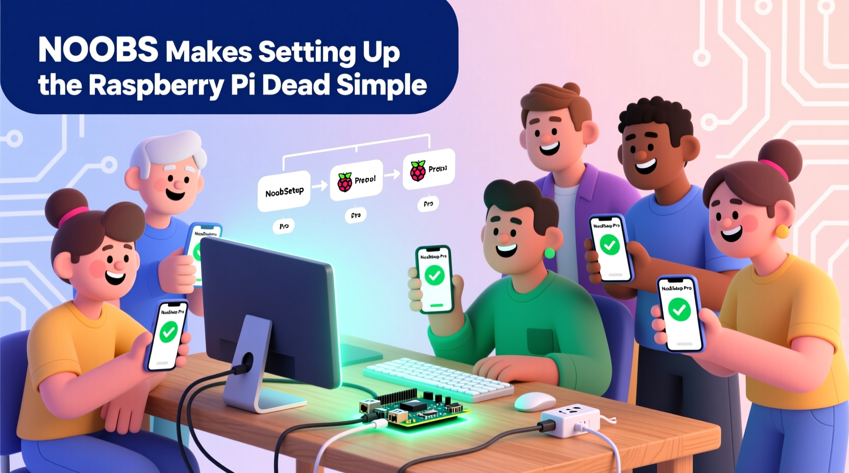 noobs makes setting up the raspberry pi dead simple
