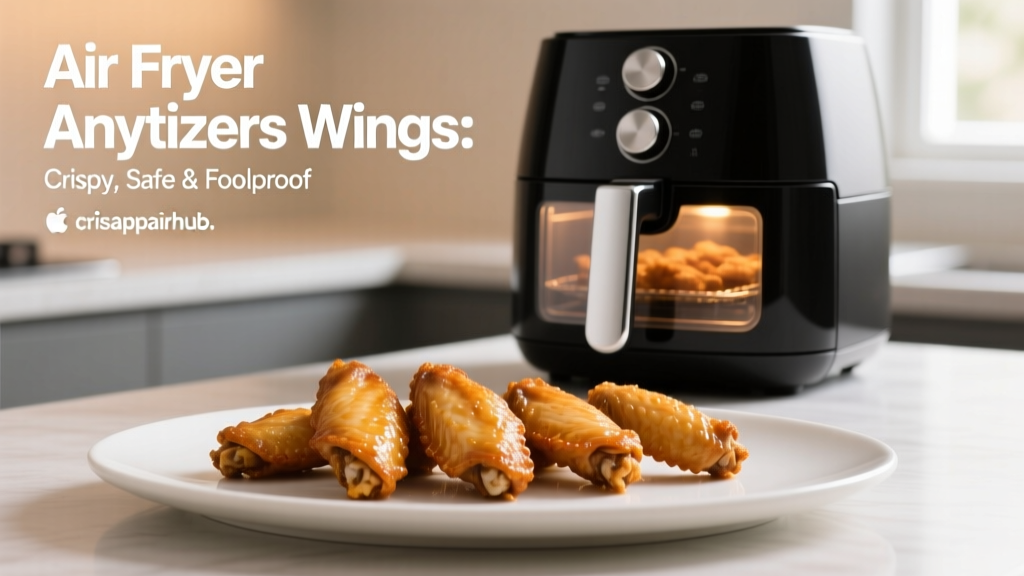 Air Fryer Anytizers Wings: Crispy, Safe & Foolproof
