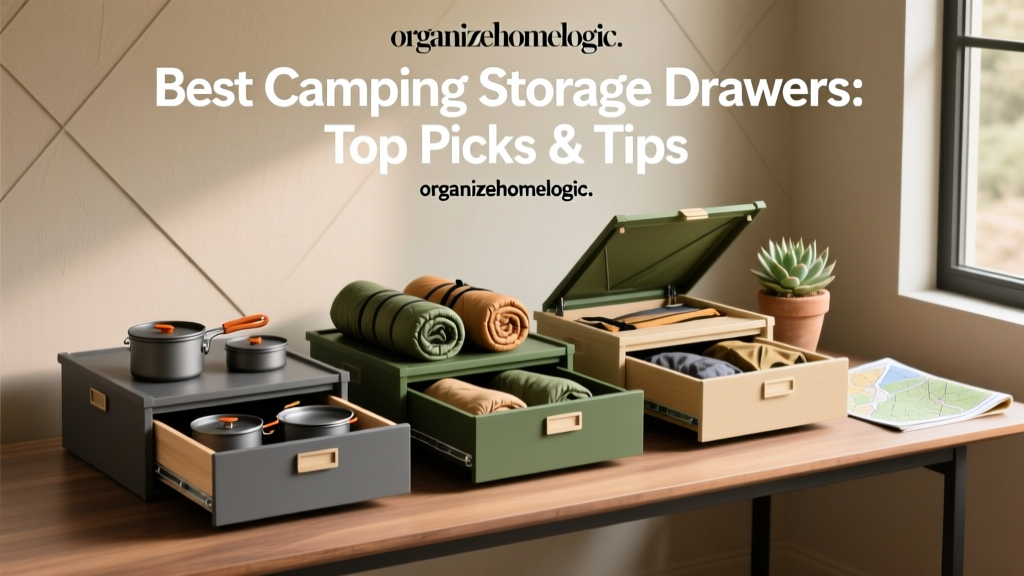 Best Camping Storage Drawers: Top Picks & Tips