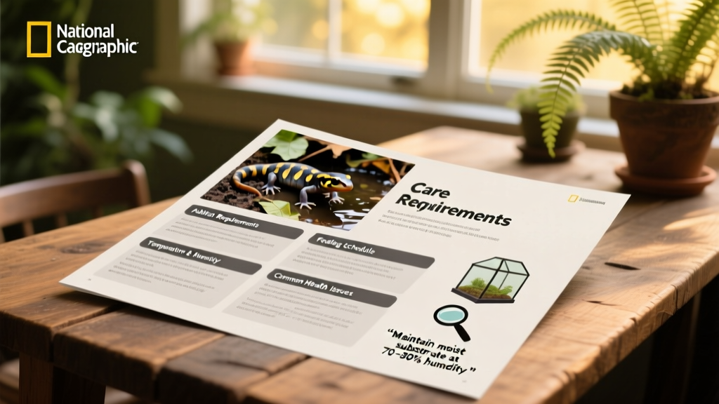 Tiger Salamander Care Sheet