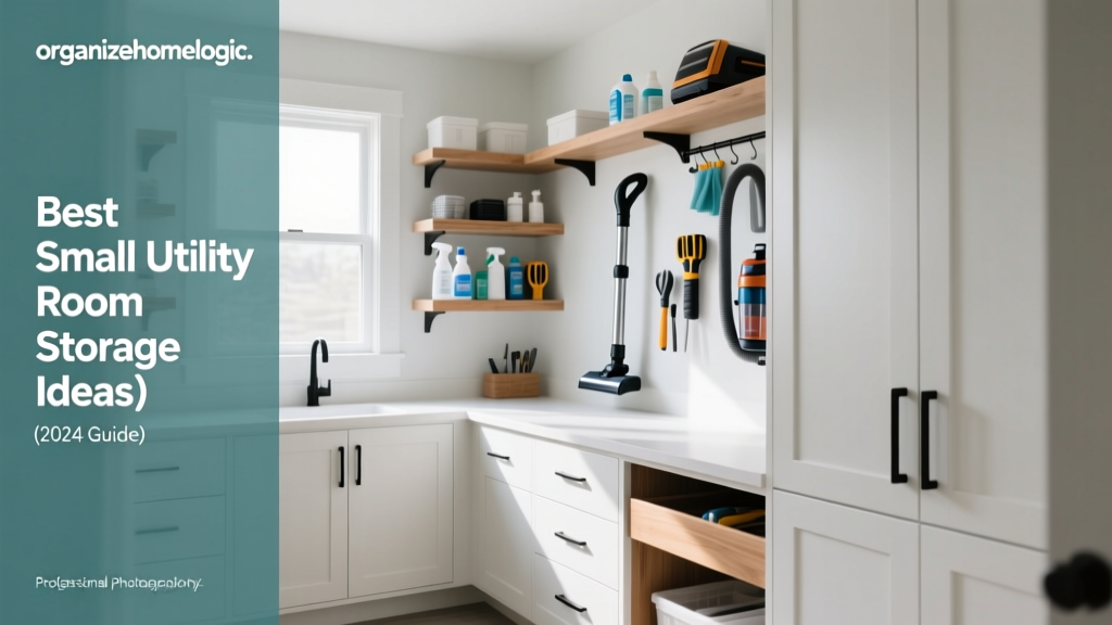 Best Small Utility Room Storage Ideas (2024 Guide)