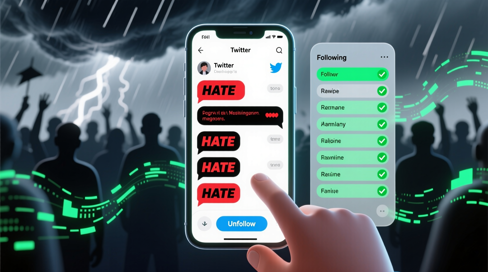 get ahead of twitter harassment by checking your lists