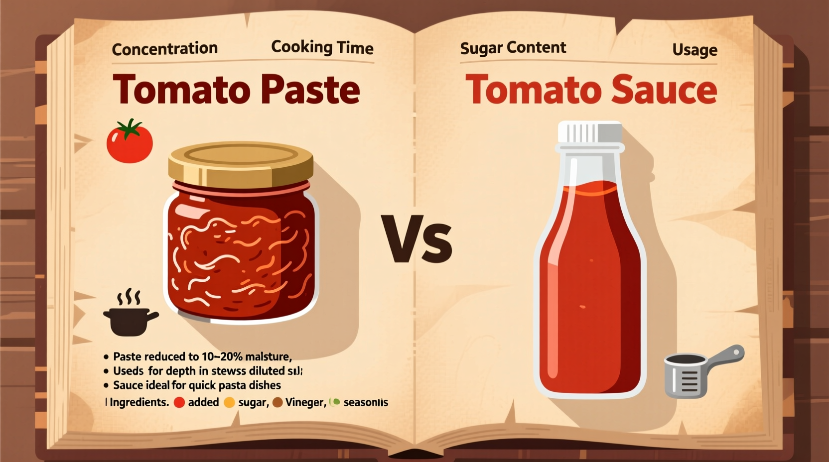 tomato paste vs sauce key differences explained