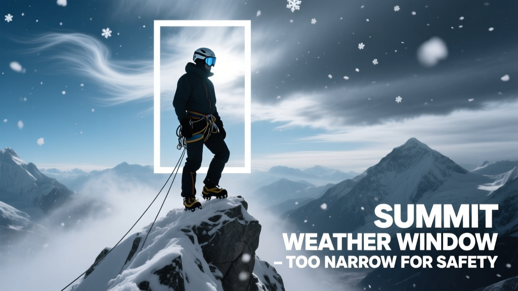 The Shrinking Summit Window: How Narrowing Weather Windows on Everest Are Reshaping Safety Protocols and Climber Survival