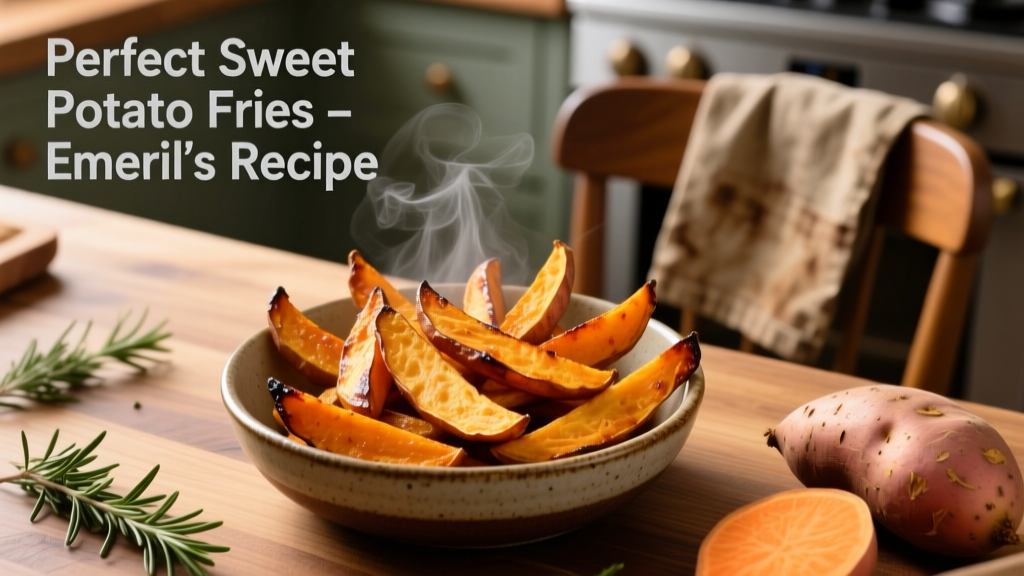 Perfect Sweet Potato Fries in the Emeril Air Fryer