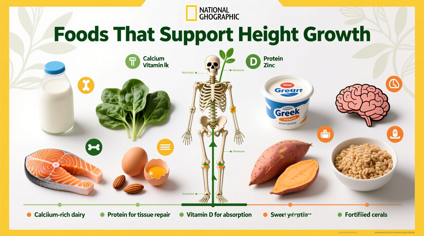 what foods make you taller