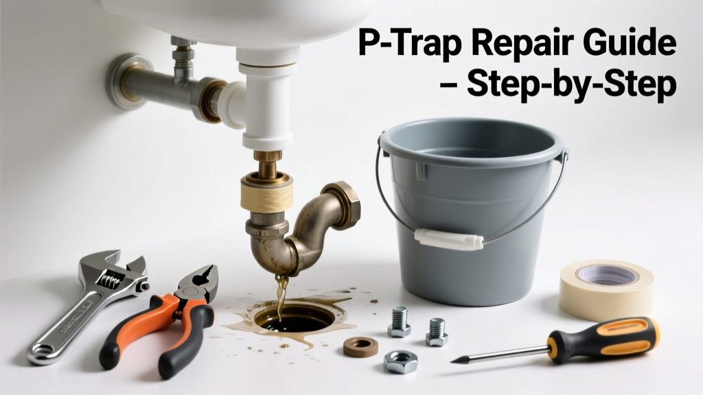 Fix a Leaking P-Trap: Step-by-Step Repair Guide
