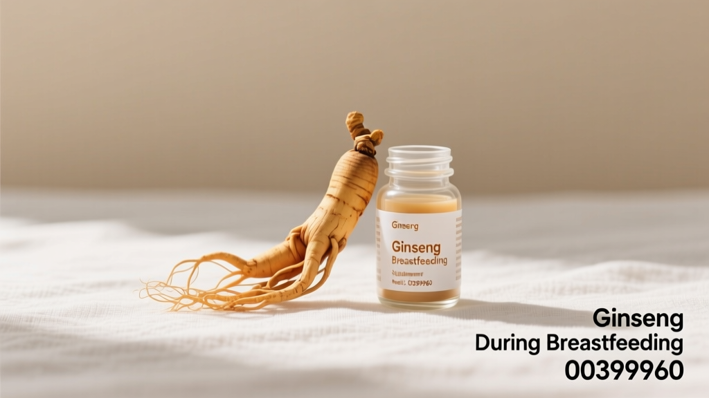 Ginseng During Breastfeeding: Evidence-Based Safety Guidance for Nursing Mothers