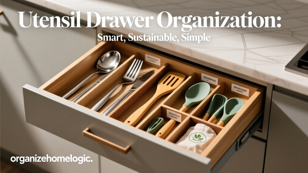Utensil Drawer Organization: Smart, Sustainable, Simple