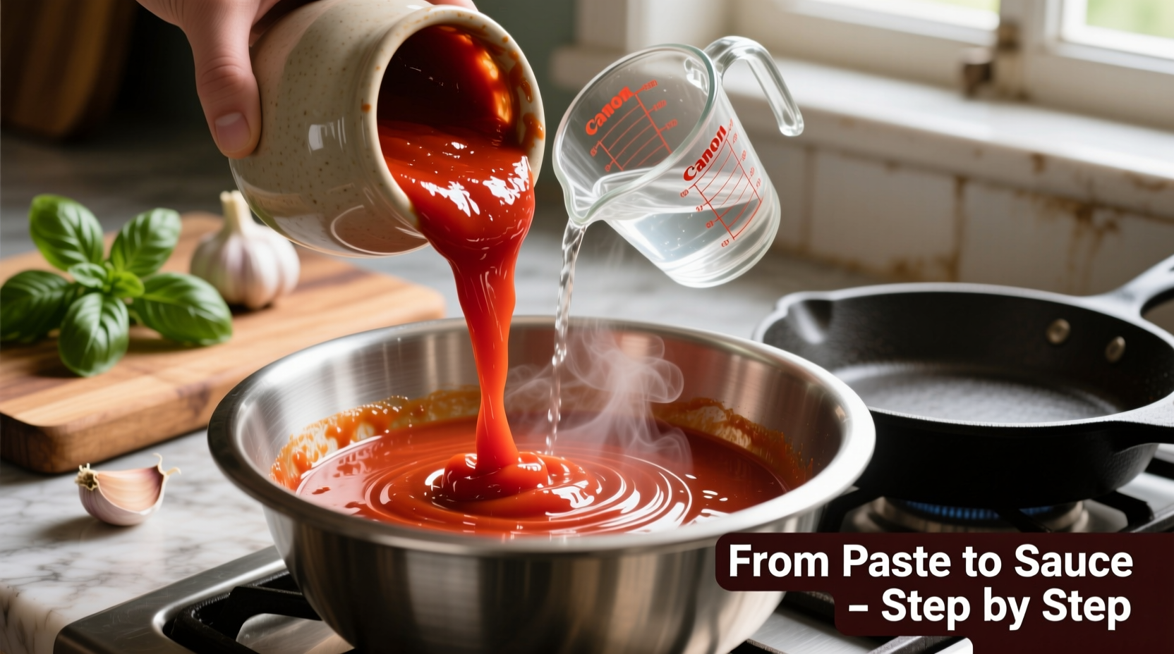 Convert Tomato Paste to Sauce: Simple 1:3 Ratio Guide