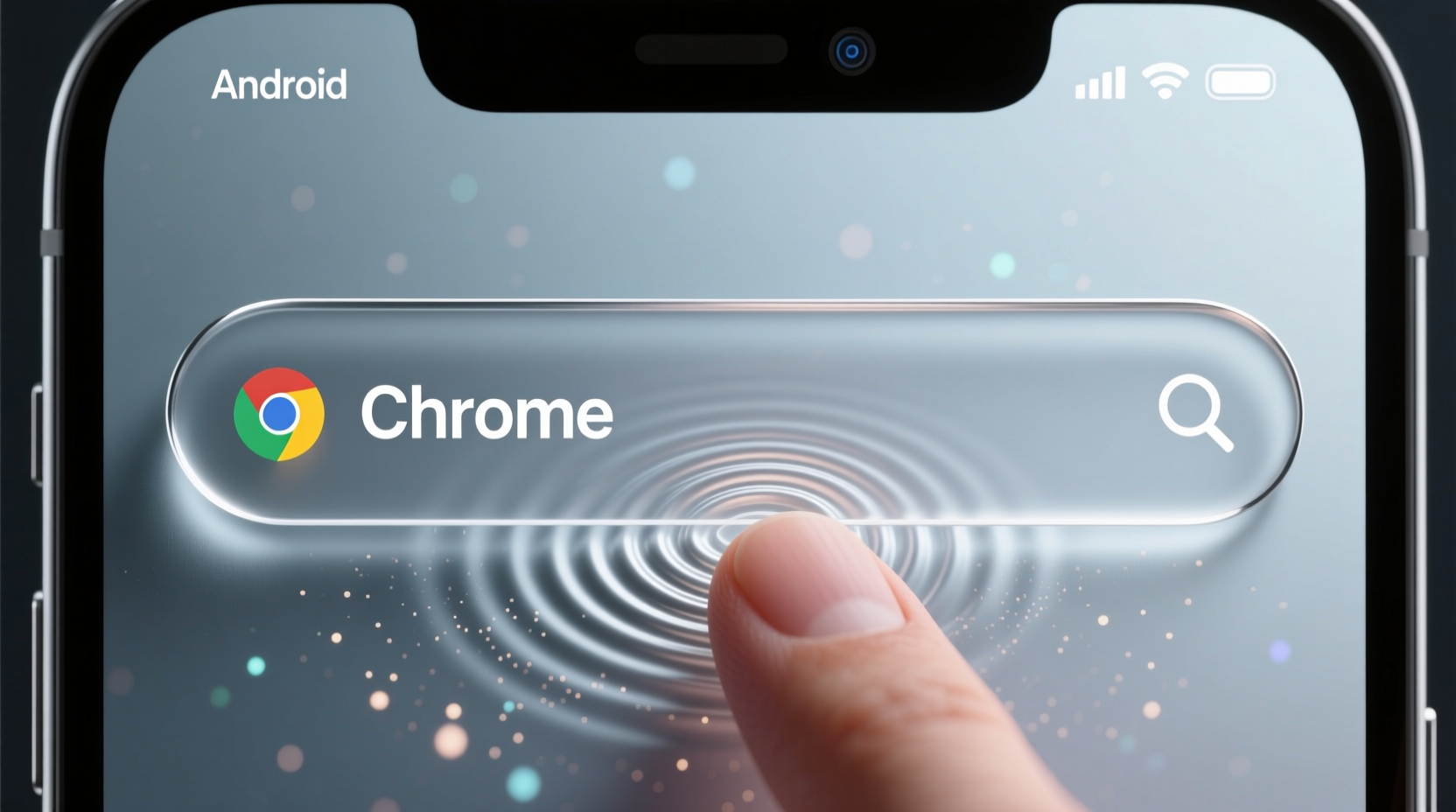 bring back touch to search in chrome for android with t