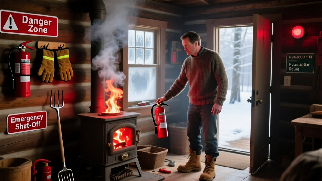 Wood Stove Overheating: Emergency Guide