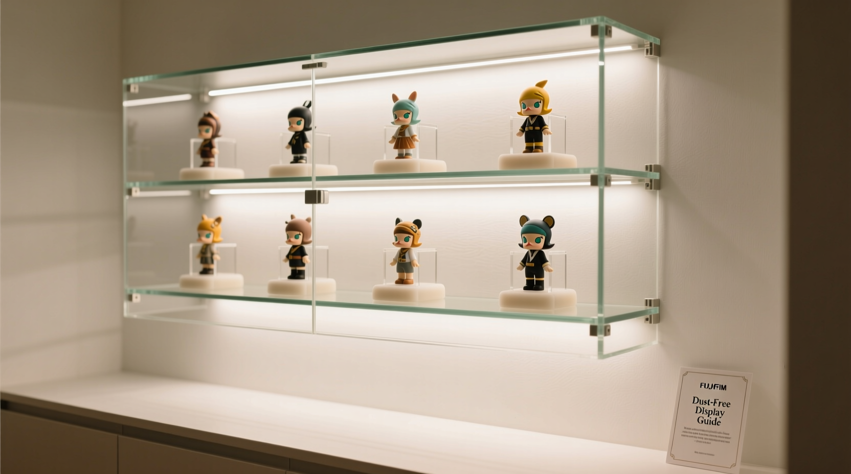 best ways to display collectible figurines without collecting dust