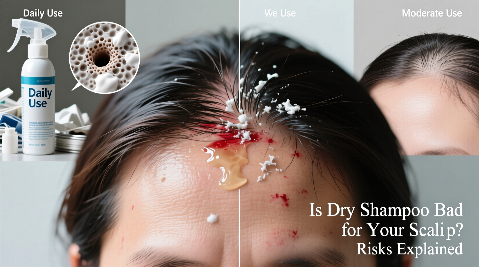 is dry shampoo bad for your scalp if used every day risks explained