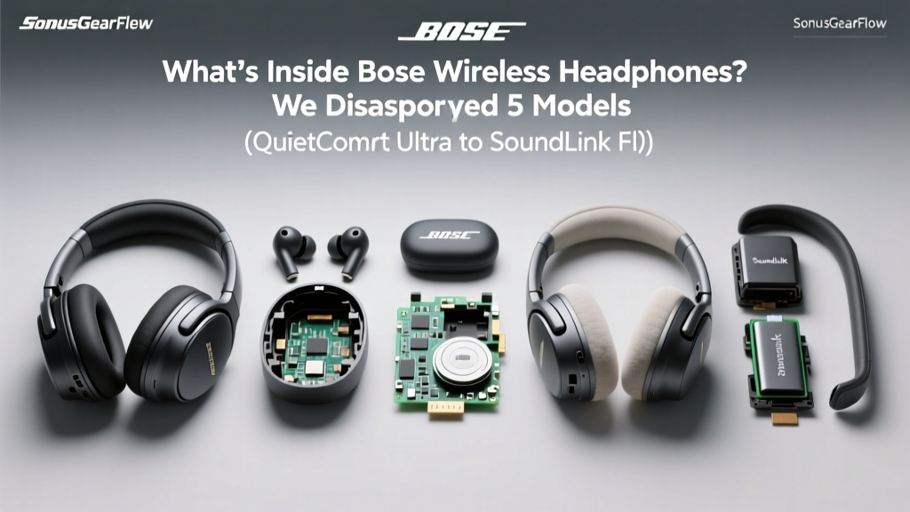 Bose Wireless Headphones: Real Drivers, Chips & Battery Life