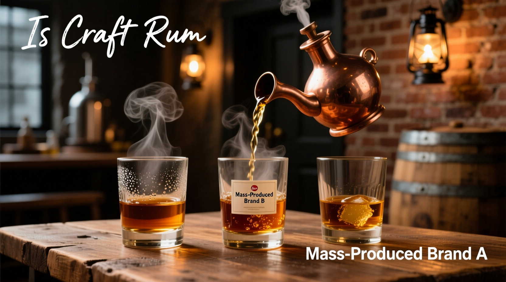 is craft rum actually superior to mass-produced brands blind taste test insights