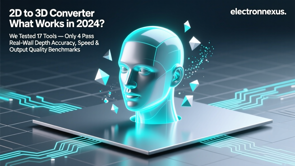2D to 3D Converter What Works in 2024? We Tested 17 Tools — Only 4 Pass Real-World Depth Accuracy, Speed & Output Quality Benchmarks