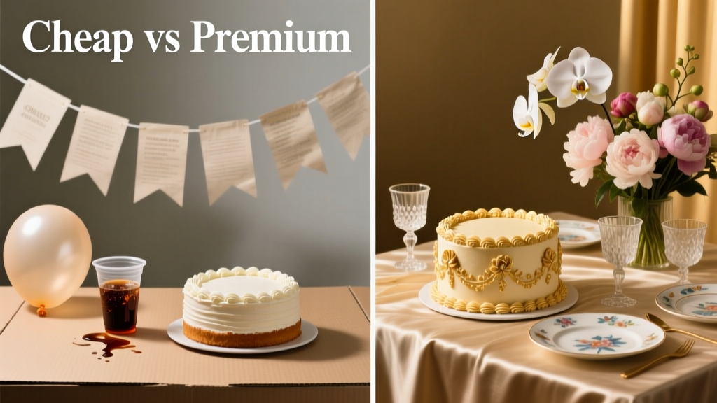Cheap vs Premium Birthdays: What Actually Delivers Joy — And What Just Adds Clutter