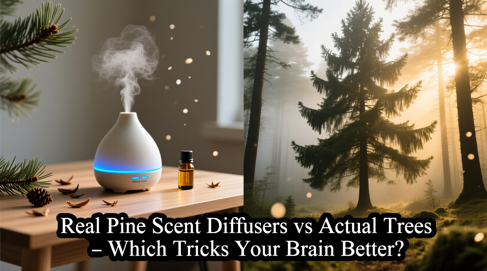 real pine scent diffusers vs actual trees which tricks your brain better