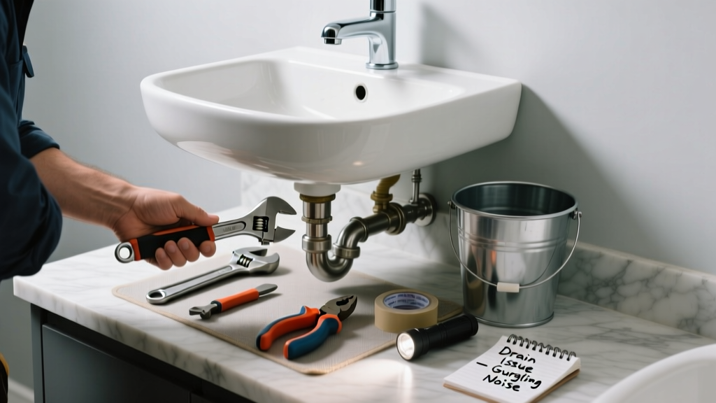 Fixing a Vessel Sink That Won’t Drain & Makes Noise