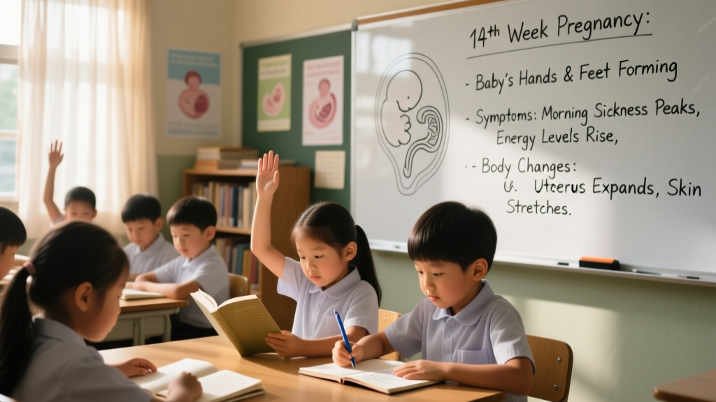 Week 14 of Pregnancy: What to Expect — Symptoms, Baby Development, Body Changes & Evidence-Based Tips
