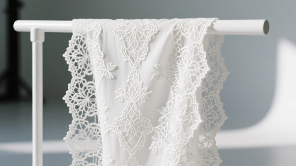 Embroidered White Lace: A Designer’s Guide to Quality & Care