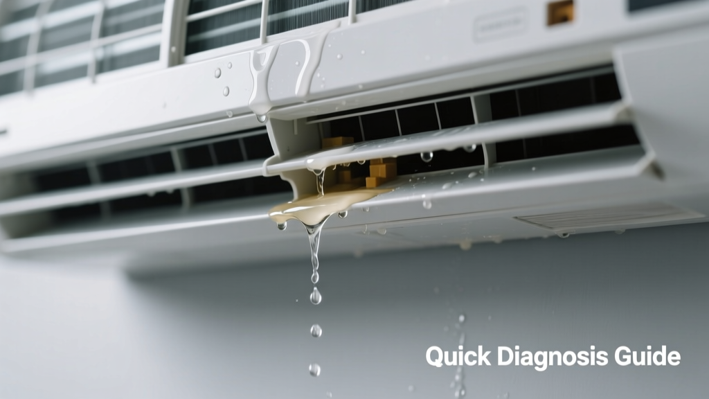 Window AC Leaking Water: Quick Diagnosis Guide