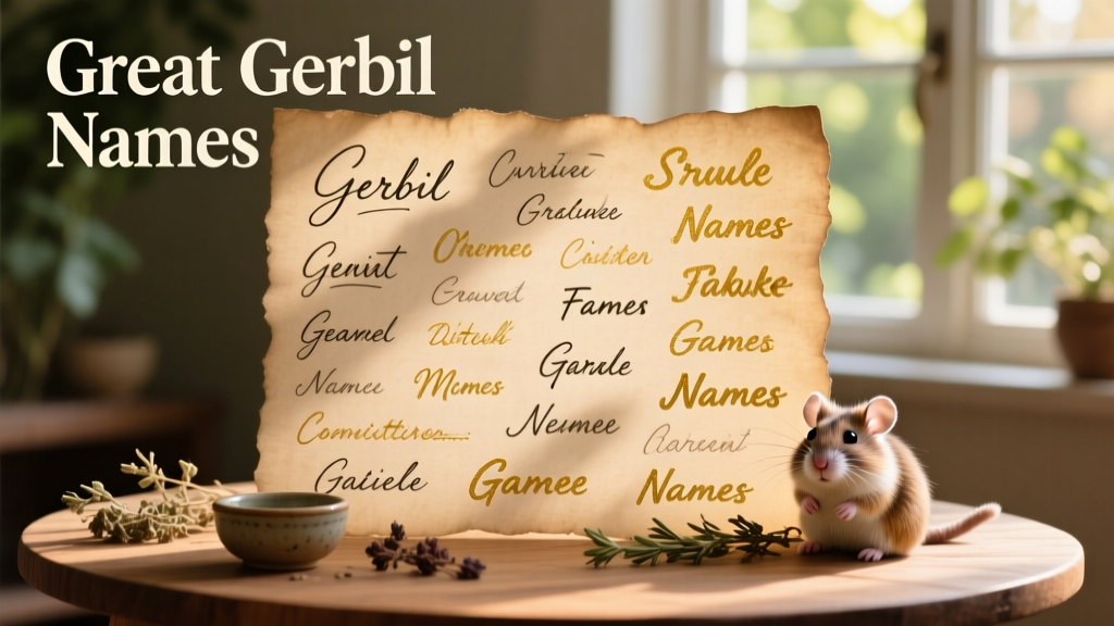 Over 100 Great Gerbil Names for Your Cute Critter