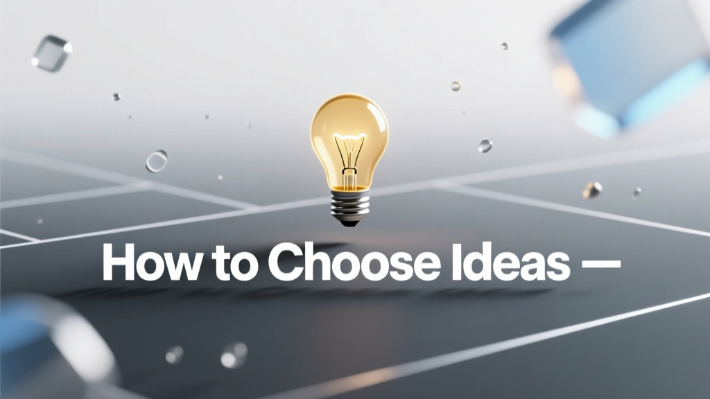How To Choose Cooking Ideas That Actually Work: A Chef’s Practical Framework