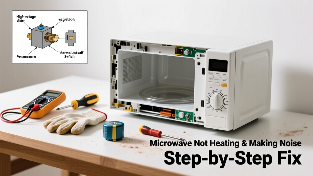 Microwave Not Heating & Making Noise: DIY Fix Guide