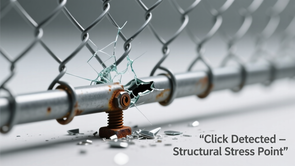 Fence Leaning and Making a Clicking Sound: Quick Diagnosis