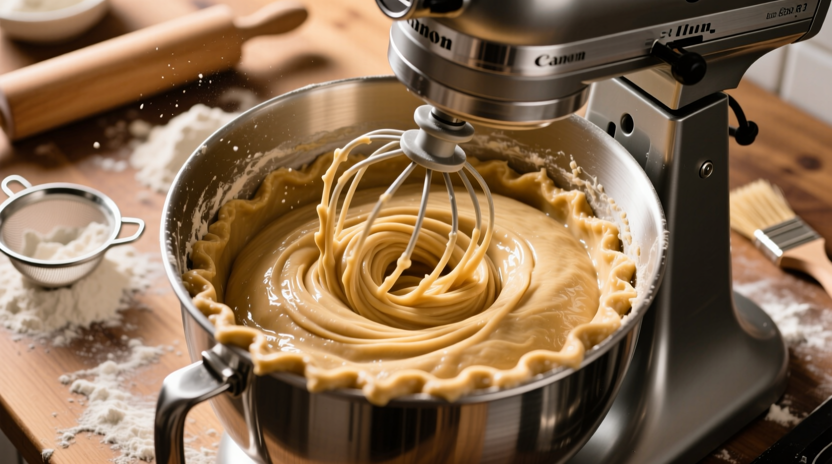make perfect pie dough in your stand mixer