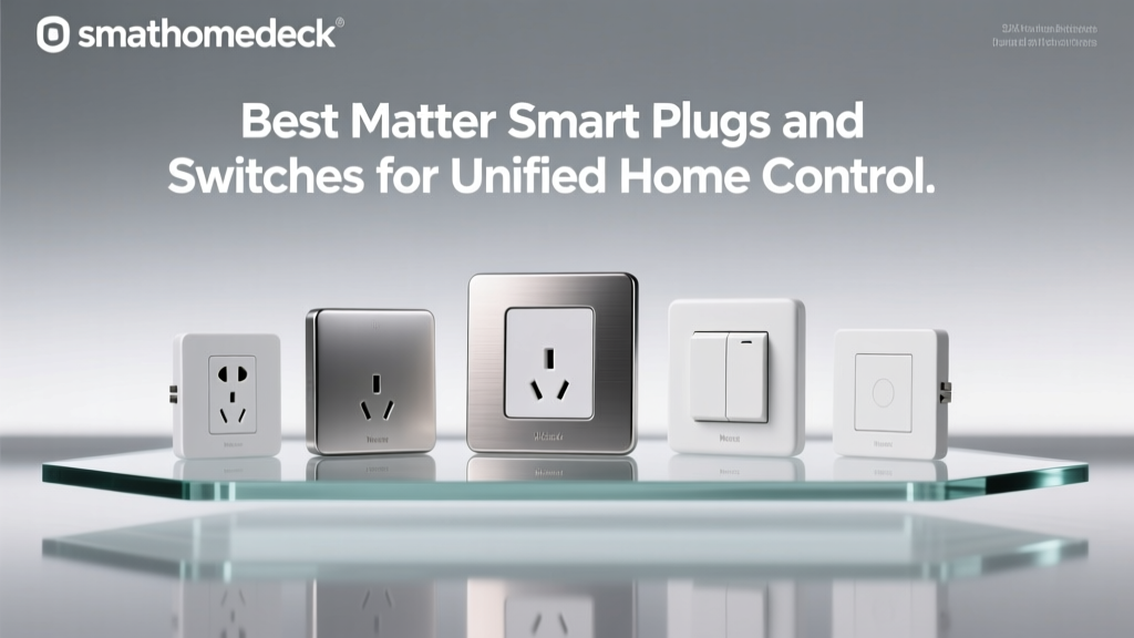 Best Matter Smart Plugs and Switches for Unified Home Control