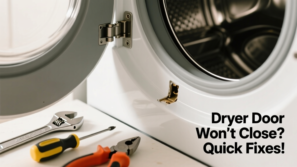 Dryer Door Won’t Close in Kitchen: Quick Fixes