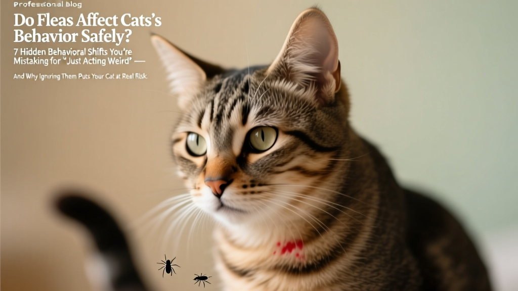 Do Fleas Affect Cats’ Behavior? Signs & Risks