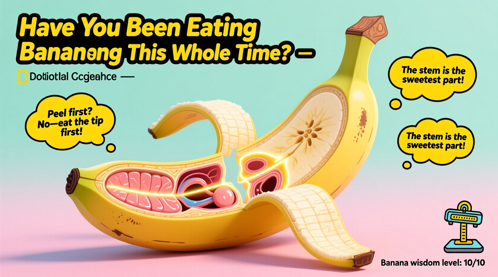 have you been eating bananas wrong this whole time