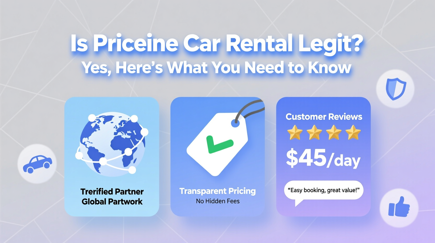is priceline car rental legit