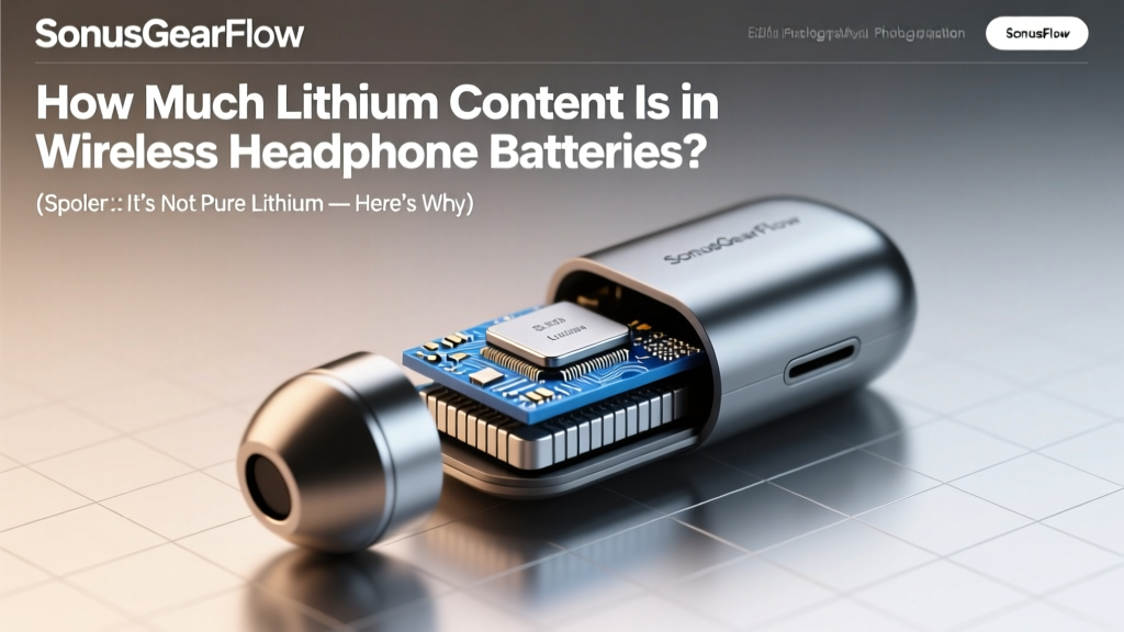 Lithium in Wireless Headphones: Battery & Safety (2026)
